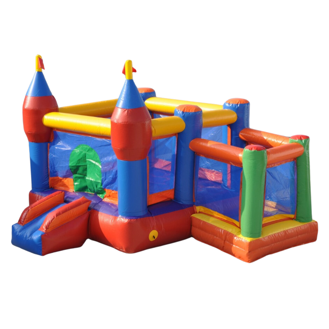 castelo 3x2m shop com motor pula pula com piscina
