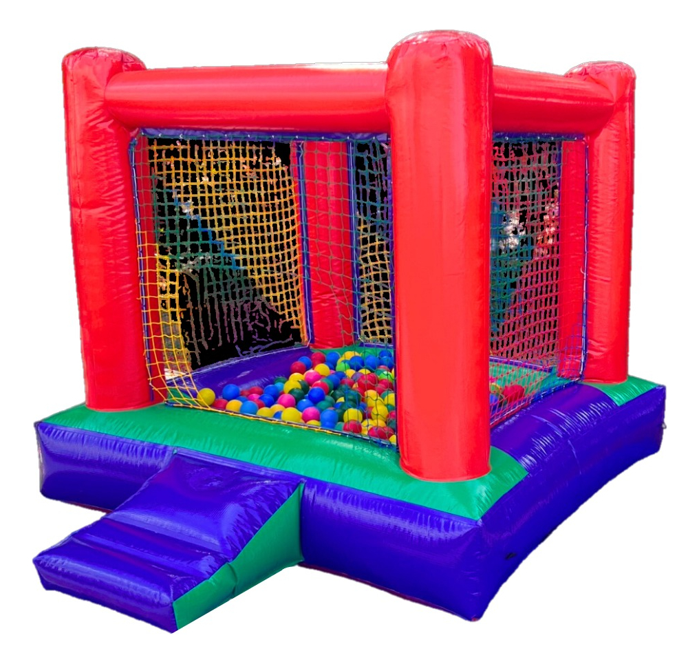 piscina de bolinhas inflável 2x2m para alugar em jundiai-sp