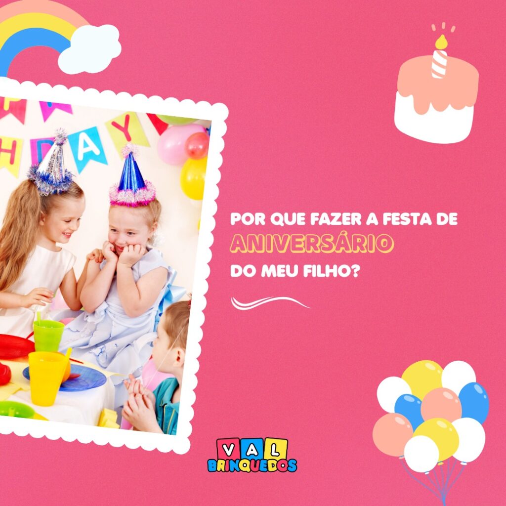 porque fazer uma festa infantil - aluguel de brinquedos jundiai